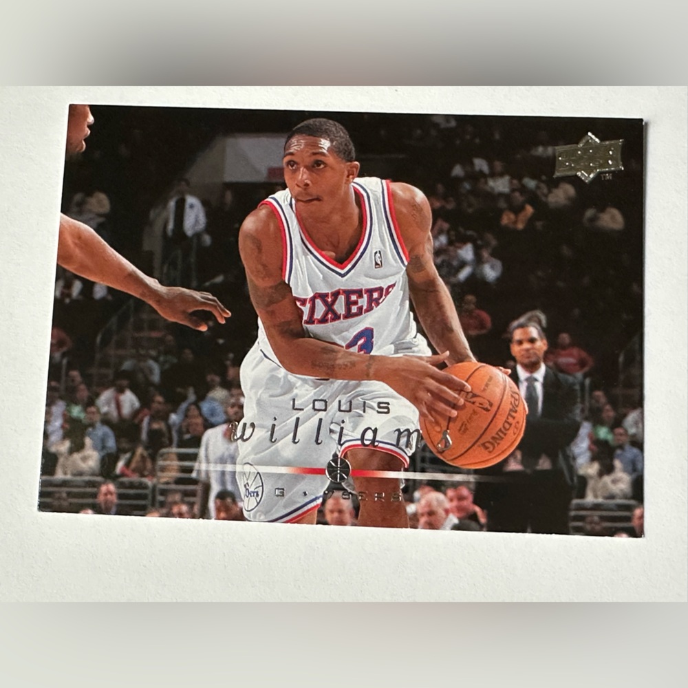 Louis Williams - Basketball Trading Card - White Jersey Action Pose